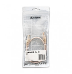  P019-LAN_5E-U-0 KABEL RETE CAT.5E-UTP (KABEL PATCH) ATLANTIS P019