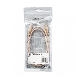  P019-LAN_5E-U-1 CABLE RETE CAT.5E-UTP (CABLE PATCH) ATLANTIS P019-LAN_5