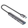  p014_uh313 HUB USB3.0 4P ATLANTIS P014-UH313 1P USB3.0 +3P USB2.