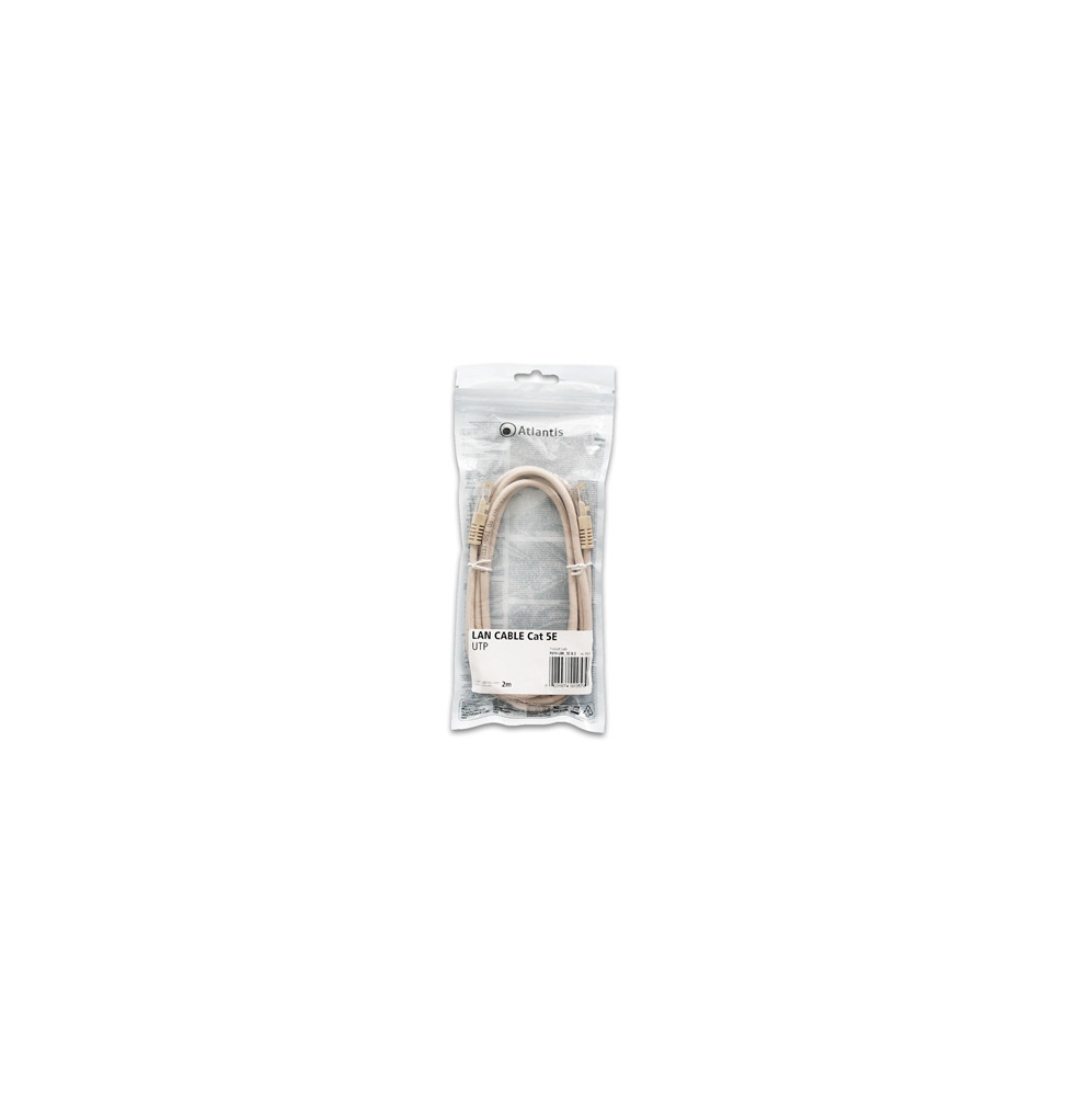  P019-LAN_5E-U-2 NETWORK CABLE CAT.5E-UTP (CABLE PATCH) ATLANTIS P019-L