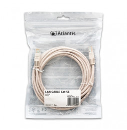  P019-LAN_5E-U-5 C?BLES ETHERNET CAT.5E-UTP (C?BLE PATCH) ATLANTIS P019