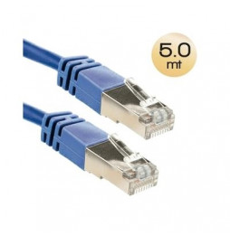  P019-N141-01-26CU-BL5 CABLE RETE CAT.5E-FTP SCHERMATO 5MT ATLANTIS P019-N