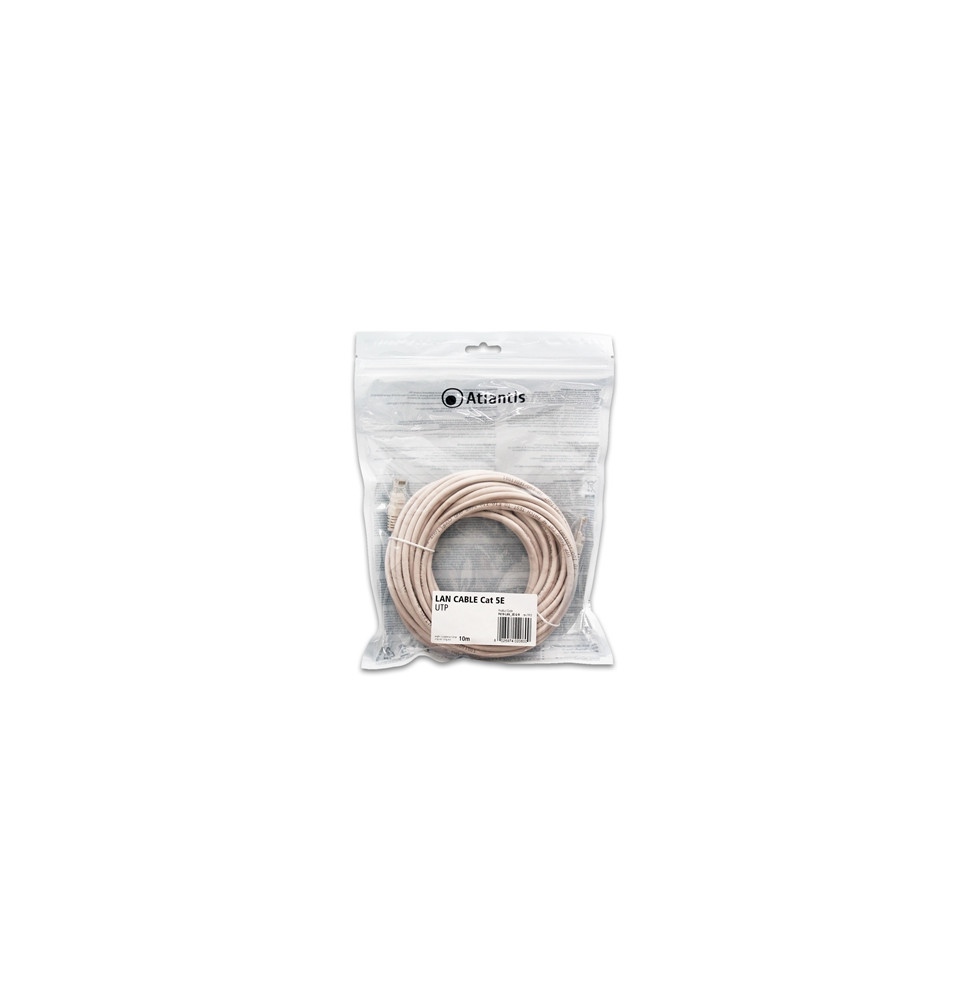  P019-LAN_5E-U-X CABLE RETE CAT.5E-UTP (CABLE PATCH) ATLANTIS P019-LAN_