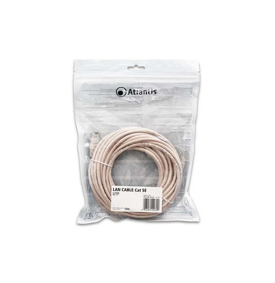  P019-LAN_5E-U-X NETWORK CABLE CAT.5E-UTP (CABLE PATCH) ATLANTIS P019-L