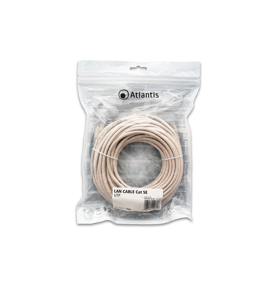  P019-LAN_5E-U-Y NETWORK CABLE CAT.5E-UTP (CABLE PATCH) ATLANTIS P019-L