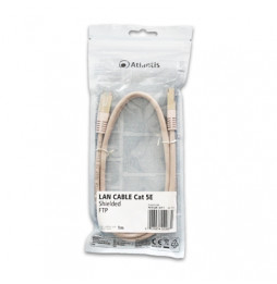  P019-LAN_5E-F-1 NETWORK CABLE CAT.5E-FTP (CABLE PATCH) SCHERMATO ATLANTI