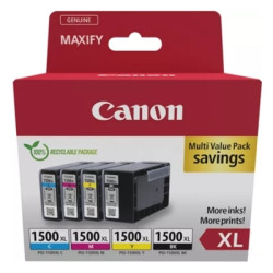 CANON 9182b010 MULTIPACK CANON PGI-1500XL BK/C/M/Y 9182B010 X MB2050 MB