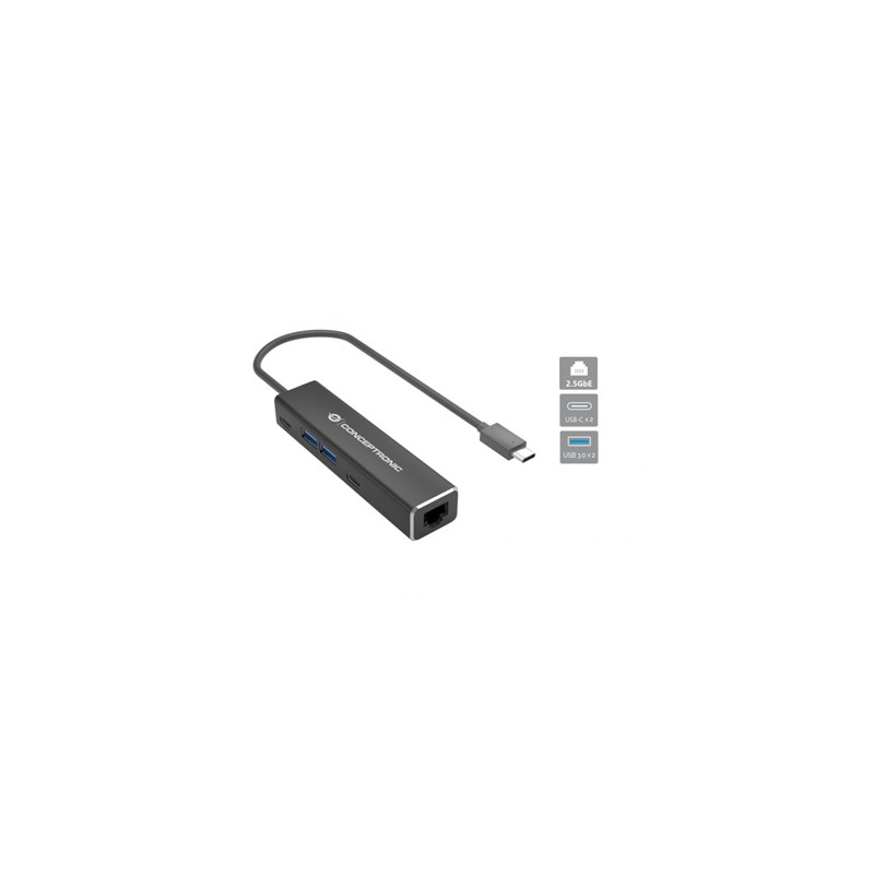 pCONCEPTRONIC/p abby14b ADATTATORE USB 3.2 GEN 1 ETHERNET 2.5G CONCEPTR