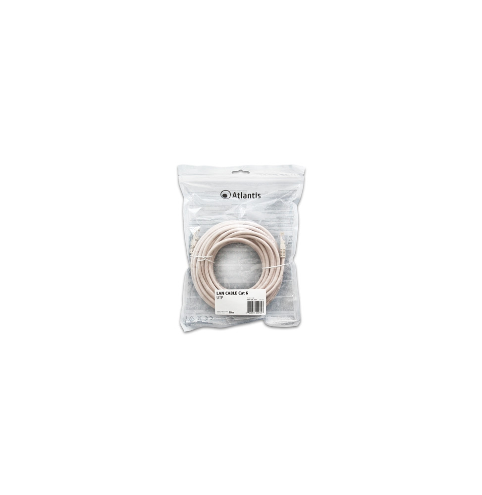  P019-LAN_6-U-X CABLE RETE CAT.6 UTP (CABLE PATCH) ATLANTIS P019