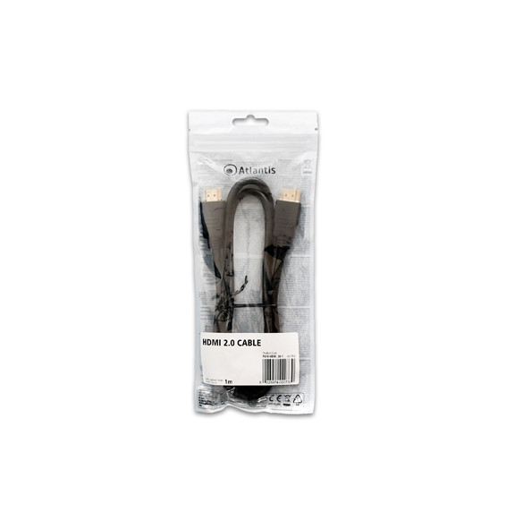  P019-HDMI_20-1 KABEL HDMI 2.0 ATLANTIS P019-HDMI_20-1 -RAME - 