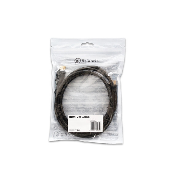  P019-HDMI_20-2 CABLE HDMI 2.0 ATLANTIS P019-HDMI_20-2 -RAME - 