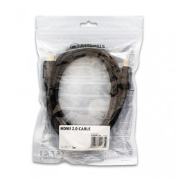  P019-HDMI_20-3 CABLE HDMI 2.0 ATLANTIS P019-HDMI_20-3 -RAME - SCHERMAT