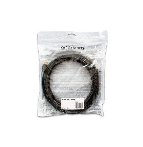  P019-HDMI_20-5 CABLE HDMI 2.0 ATLANTIS P019-HDMI_20-5 -RAME - SCHERMA