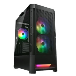  385zd10r CABINET ATX MIDI TOWER COUGAR 385ZD10R AIRFACE RGB GAMING NER