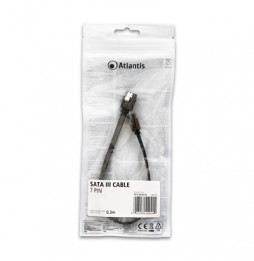  P019-SATA3-03 C?BLE SATAIII 7PIN 0.30MT ATLANTIS P01