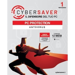  59_901 CYBERSAVER BOX - PC PROTECTION - ANTIVIRUS 1PC (CSPP12AV1B) 