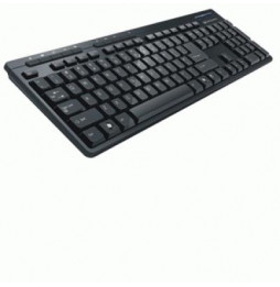  86.1401 CLAVIER USB ATLANTIS P013-WL618-U MULTIMEDIALE NERA - 5 TOUCH