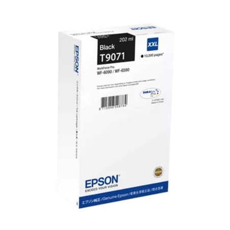 pEPSON/p c13t90714n CARTUCCIA EPSON C13T90714N XXL NERO 10.000PG 202