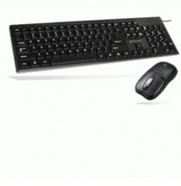  86.180 CLAVIER+MOUSE USB ATLANTIS P013-WK608M-U OTTICO NERA - EAN 8