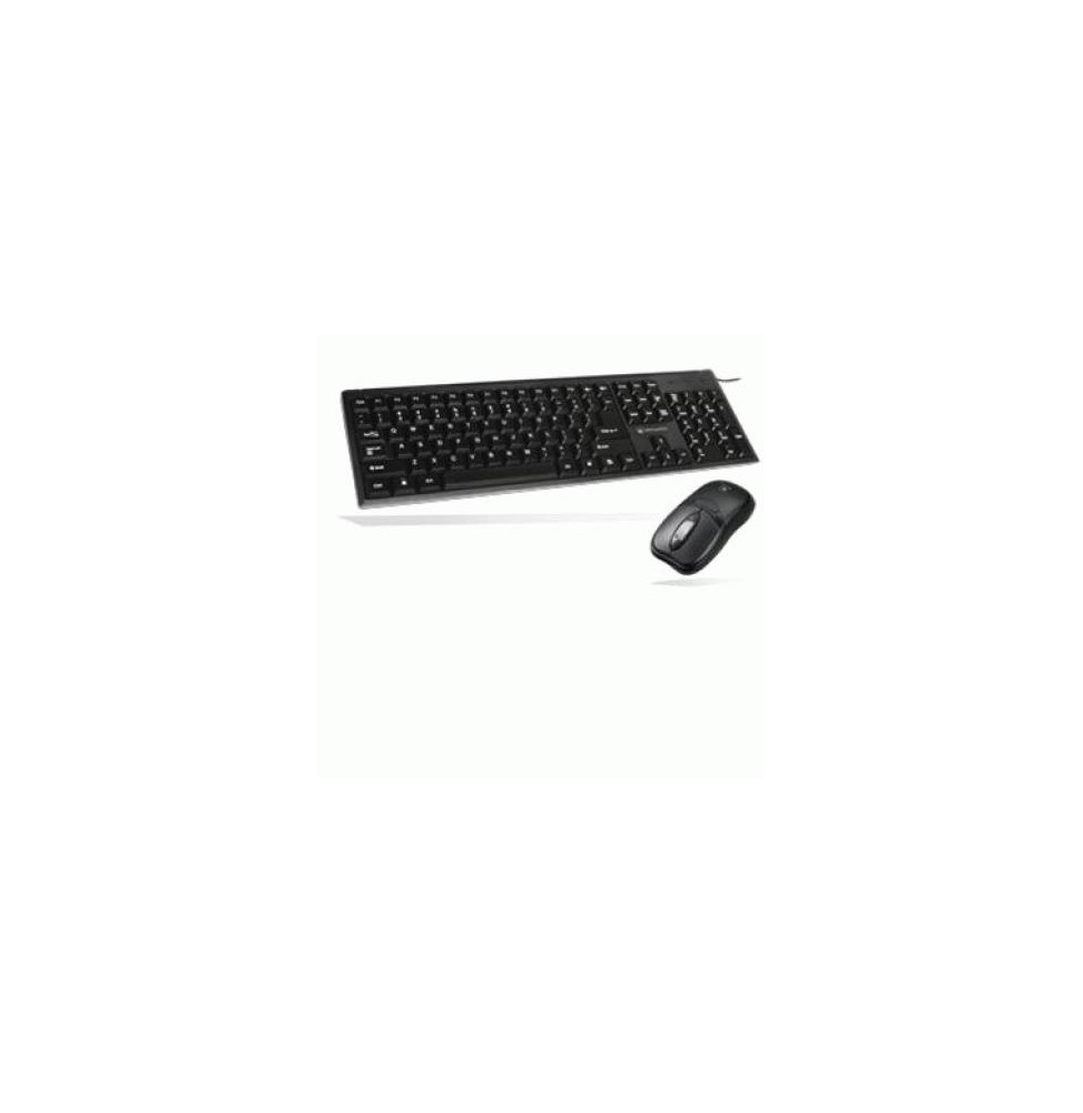  86.180 TASTATUR+MOUSE USB ATLANTIS P013-WK608M-U OTTICO NERA - EAN 8