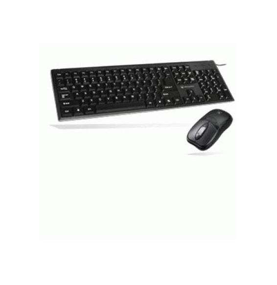  86.180 TASTATUR+MOUSE USB ATLANTIS P013-WK608M-U OTTICO NERA - EAN 8