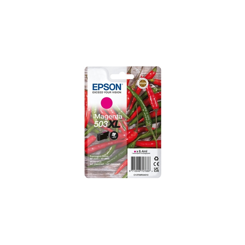 pEPSON/p c13t09r34010 CARTUCCIA EPSON 503XL "PEPERONCINO" C13T09R340