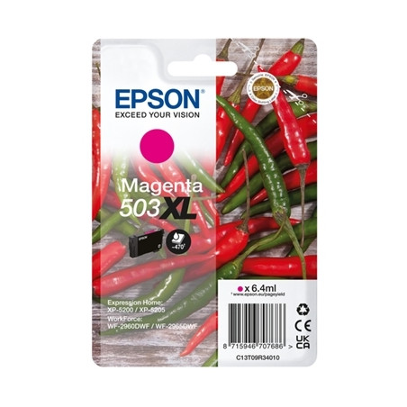 pEPSON/p c13t09r34010 CARTUCCIA EPSON 503XL "PEPERONCINO" C13T09R340