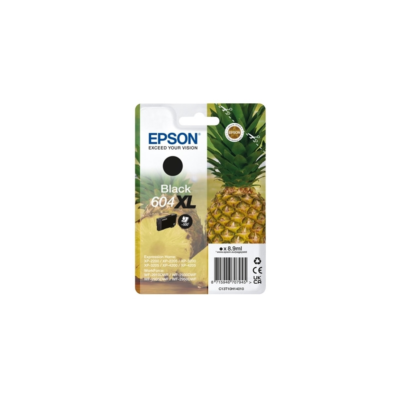 pEPSON/p c13t10h14010 CARTUCCIA EPSON 604XL "ANANAS" C13T10H14010 NE