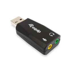 pEQUIP/p 245320 ADATTATORE AUDIO USB EQUIP 245320 PER MICROFONI-CASSE E 