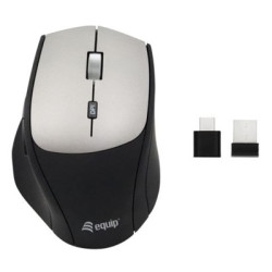 pEQUIP/p 245115 MOUSE WIRELESS EQUIP 245115 CON ADATTATORE DUAL CONNE