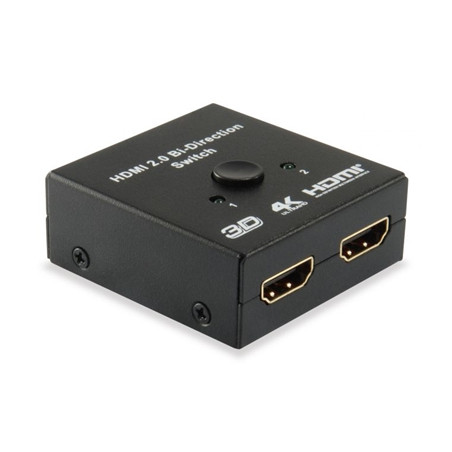 pEQUIP/p 332723 HDMI SWITCH/SPLITTER  BIDIREZIONALE 2P EQUIP 332723 S