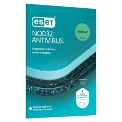 pESET/p eavh_n1_a2_box ESET SLIMBOX NOD32 ANTIVIRUS - 2 UTENTI EAVH-N