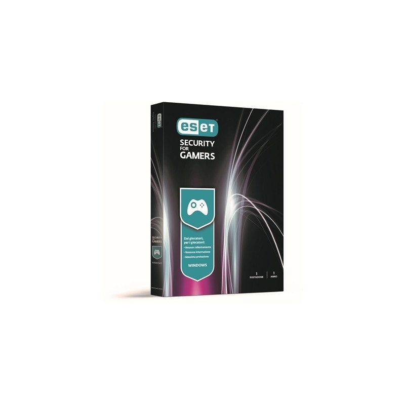 pESET/p eis_gam1_a1_box ESET SECURITY FOR GAMERS  - 1 UTENTE EIS-GAM1