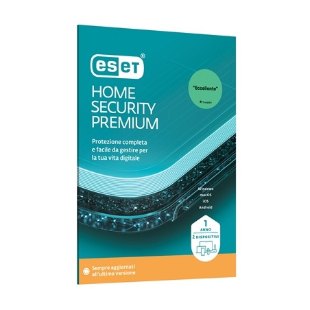 pESET/p ehsp_n1_a2_box ESET SLIMBOX HOME SECURITY PREMIUM - 2 UTENTI 