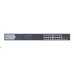  301801378 SWITCH 16P LAN GIGABIT HIKVISION DS-3E0518P-E 16P POE + 