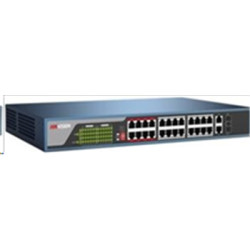  301801813 SWITCH 24P 10/100M POE HIKVISION DS-3E0326P-E 2P UPLINK COMBO