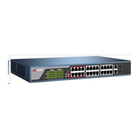  301801813 SWITCH 24P 10/100M POE HIKVISION DS-3E0326P-E 2P UPLINK 