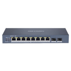  301802029 SWITCH 10P LAN GIGABIT  POE HIKVISION DS-3E1510P-SI 8P P