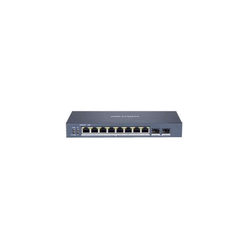  301802029 SWITCH 10P LAN GIGABIT  POE HIKVISION DS-3E1510P-SI 8P P