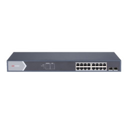  301802030 SWITCH 18P LAN GIGABIT  POE HIKVISION DS-3E1518P-SI 16P 