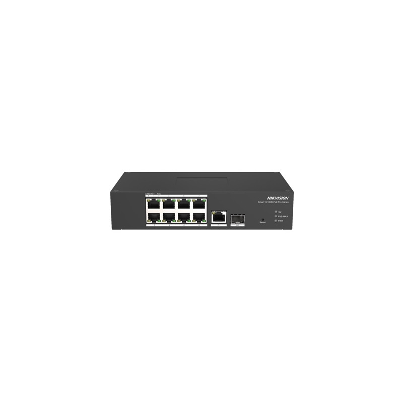  301802343 SWITCH 8P 10/100M POE -1P GIGABIT RJ45+1P GIGABIT SFP UP