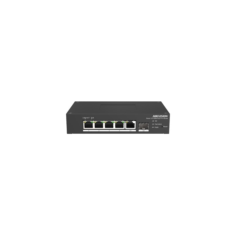  301802344 SWITCH 4P 10/100M POE -1P GIGABIT RJ45+1P GIGABIT SFP UP