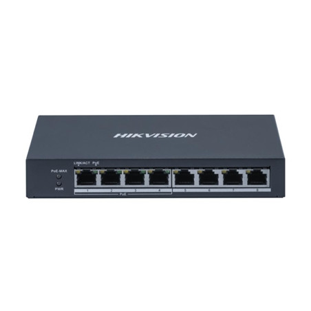  ds_3e0508p_o301802457 SWITCH 8P LAN GIGABIT HIKVISION DS-3E0508P-O