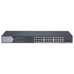  301801428 SWITCH 24P LAN GIGABIT HIKVISION DS-3E0526P-E/M 24P POE 