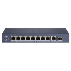  301801513 SWITCH 8P LAN GIGABIT HIKVISION DS-3E0510HP-E 8P POE + 1