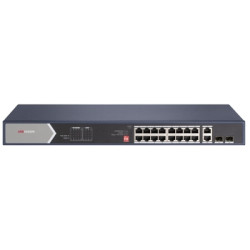  301801516 SWITCH 16P LAN GIGABIT HIKVISION DS-3E0520HP-E 16P POE 2P 