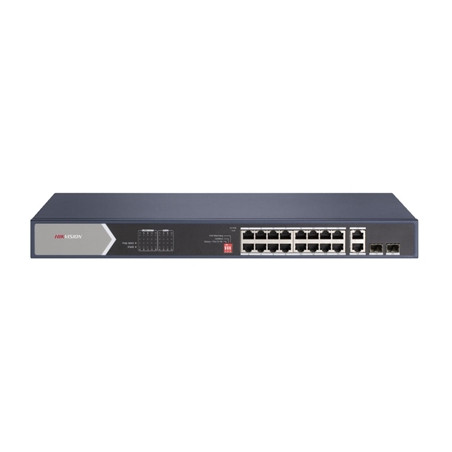  301801516 SWITCH 16P LAN GIGABIT HIKVISION DS-3E0520HP-E 16P POE 2