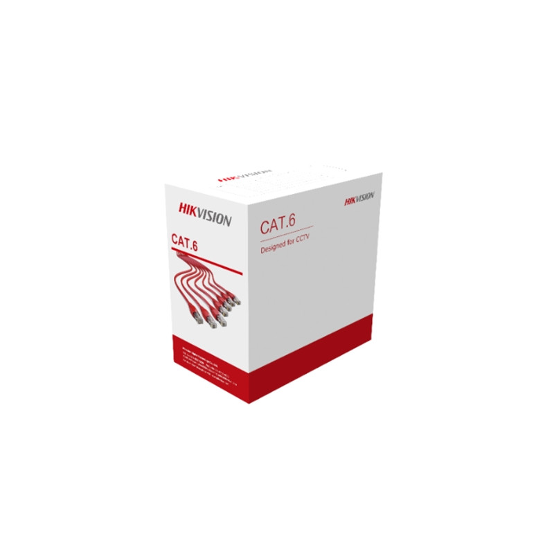  307400302 CAVO RETE IN MATASSA 305MT CAT.6 (CCA) UTP  HIKVISION DS