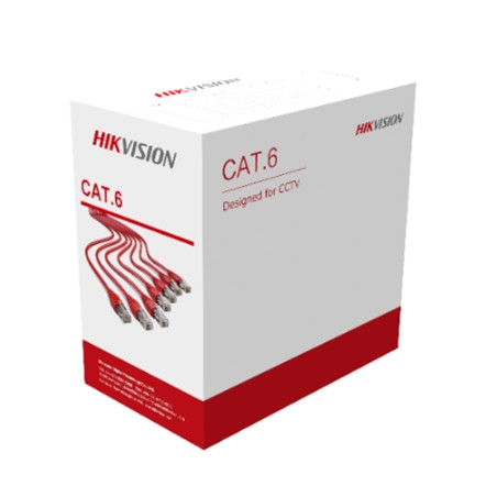  307400302 CAVO RETE IN MATASSA 305MT CAT.6 (CCA) UTP  HIKVISION DS