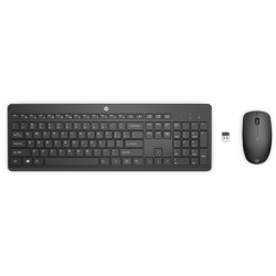 HP INC. 1y4d0aa TASTIERA+MOUSE WIFI 235 1Y4D0AA BLACK 1Y MOUSE 1.600DPI